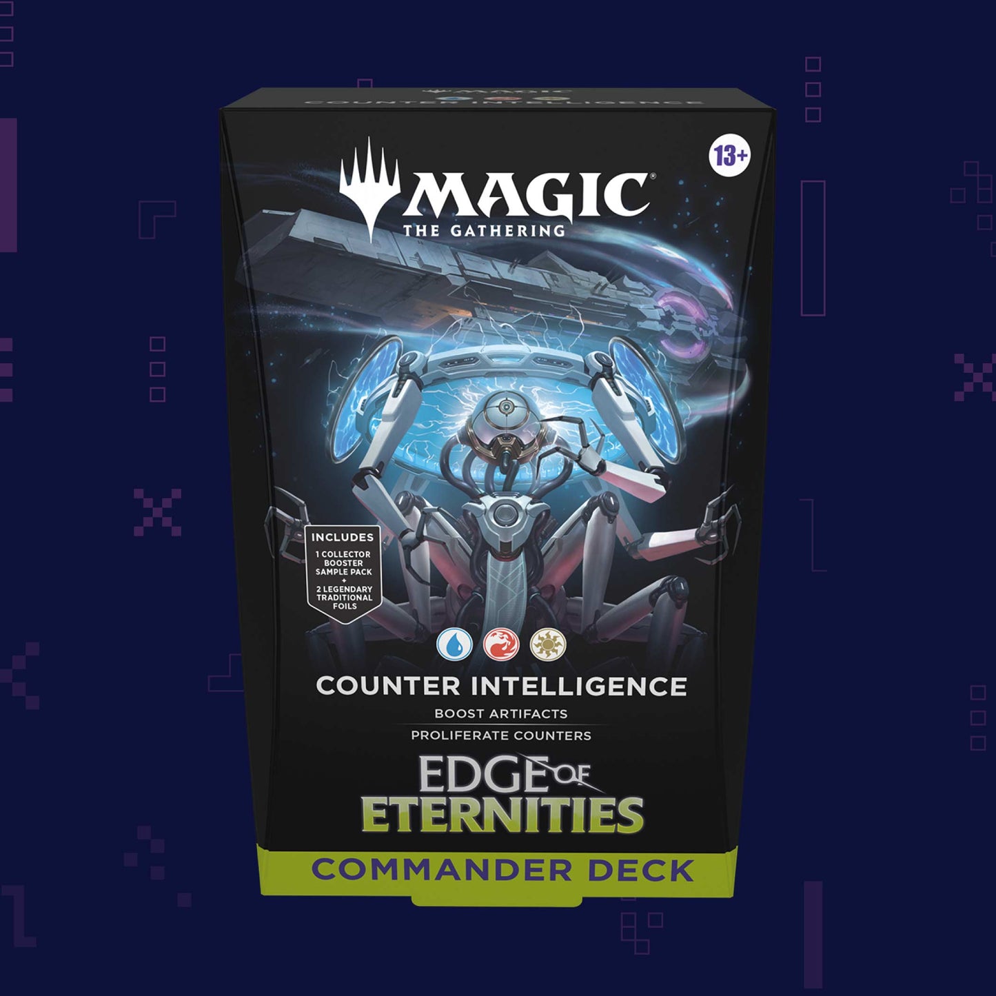 Magic: The Gathering - Edge Of Eternities - Counter Intelligence Commander Deck