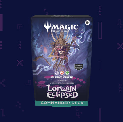 Magic: The Gathering - Lorwyn Eclipsed Commander Deck Blight Curse