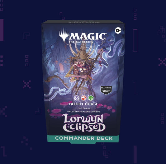 Magic: The Gathering - Lorwyn Eclipsed Commander Deck Blight Curse