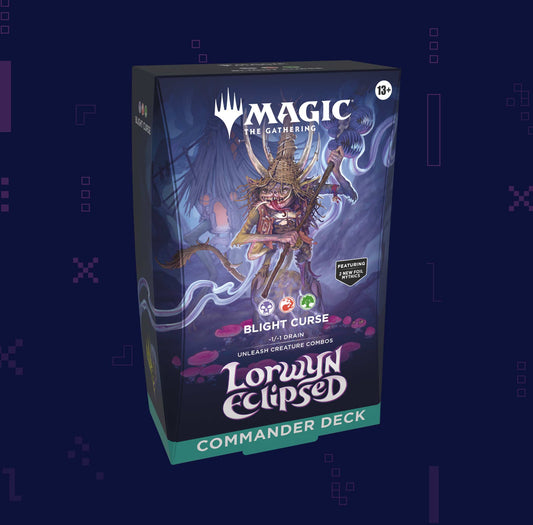 Magic: The Gathering - Lorwyn Eclipsed Commander Deck Blight Curse