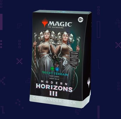 Magic: The Gathering - Modern Horizons III - Tricky Terrain Commander Deck