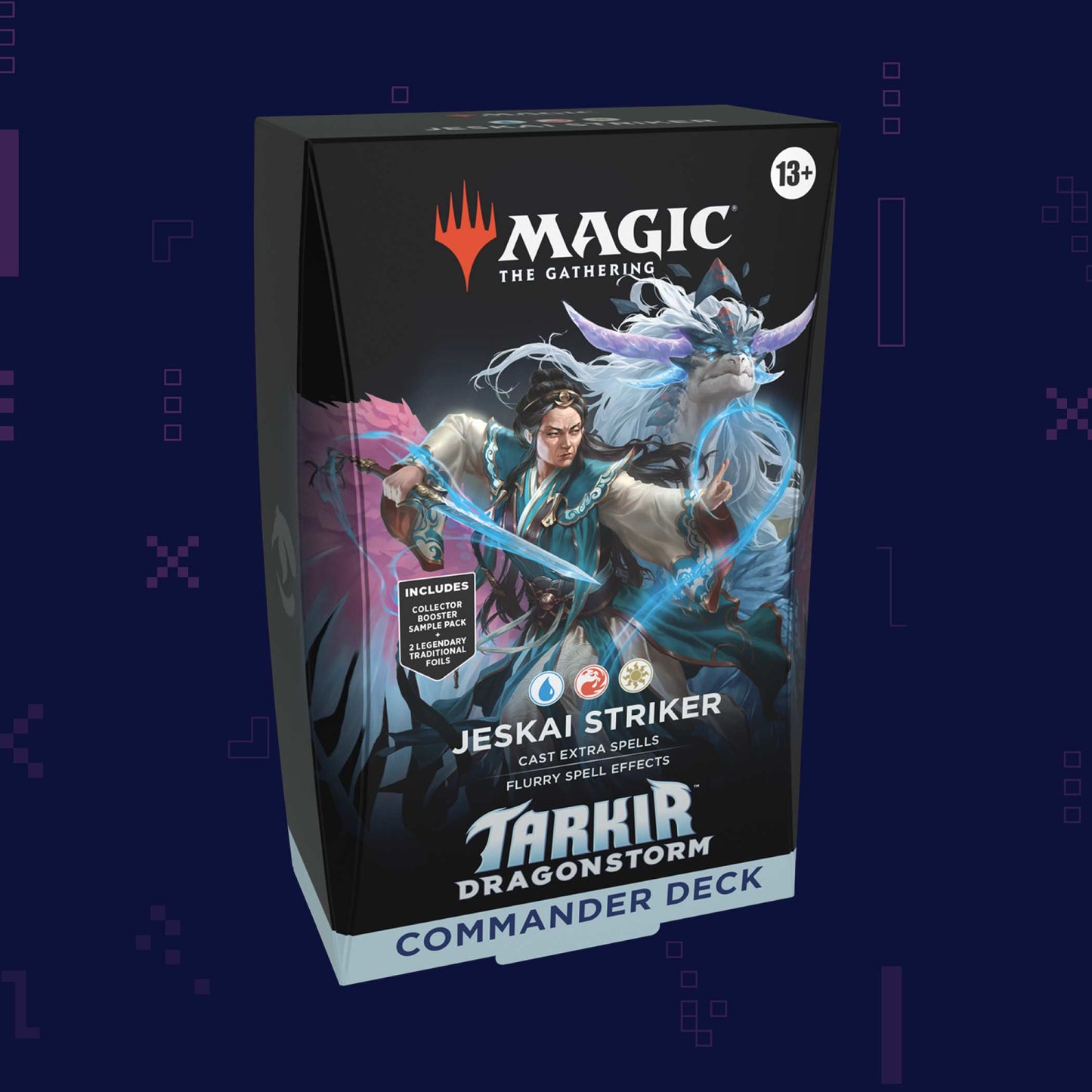 Magic: The Gathering - Tarkir Dragonstorm - Jeskai Striker Commander Deck