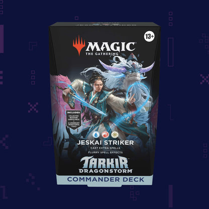 Magic: The Gathering - Tarkir Dragonstorm - Jeskai Striker Commander Deck