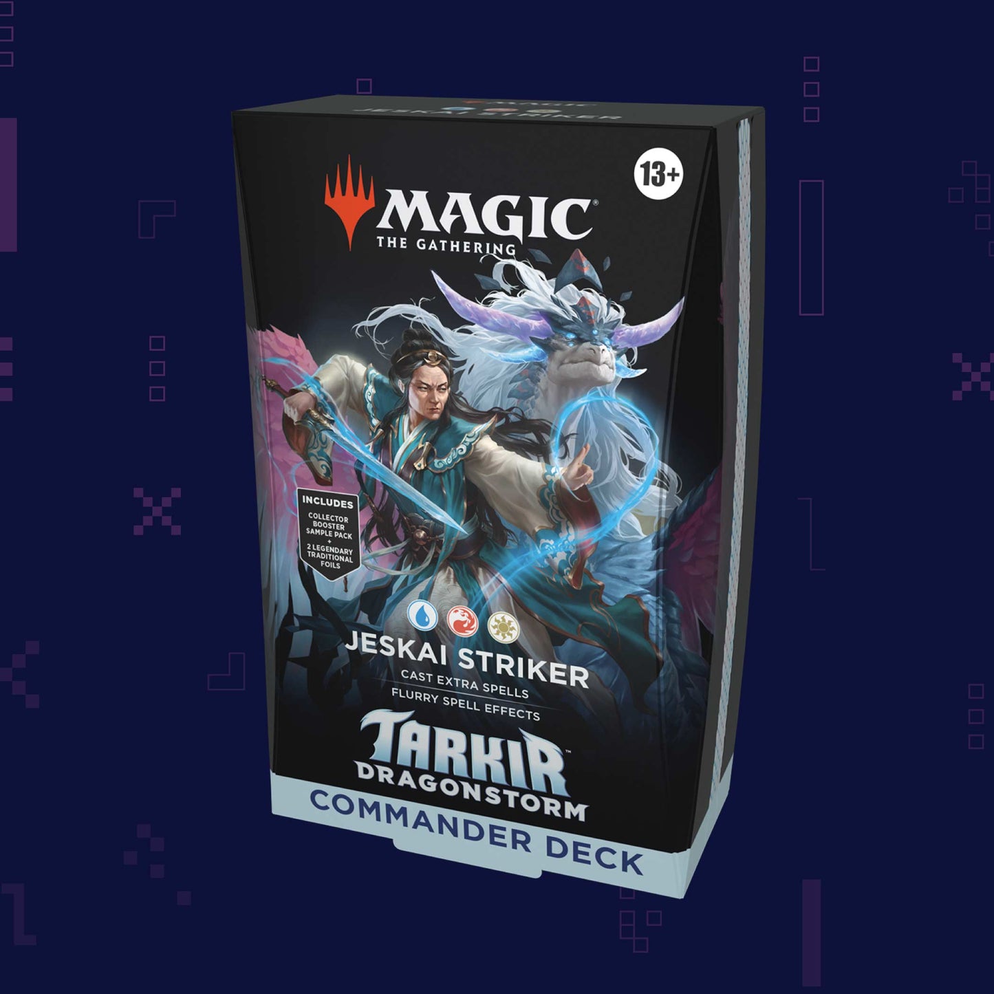 Magic: The Gathering - Tarkir Dragonstorm - Jeskai Striker Commander Deck