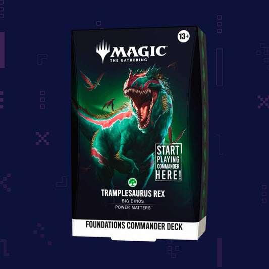 Magic: The Gathering - Foundations Commander Decks - Tramplesaurus Rex