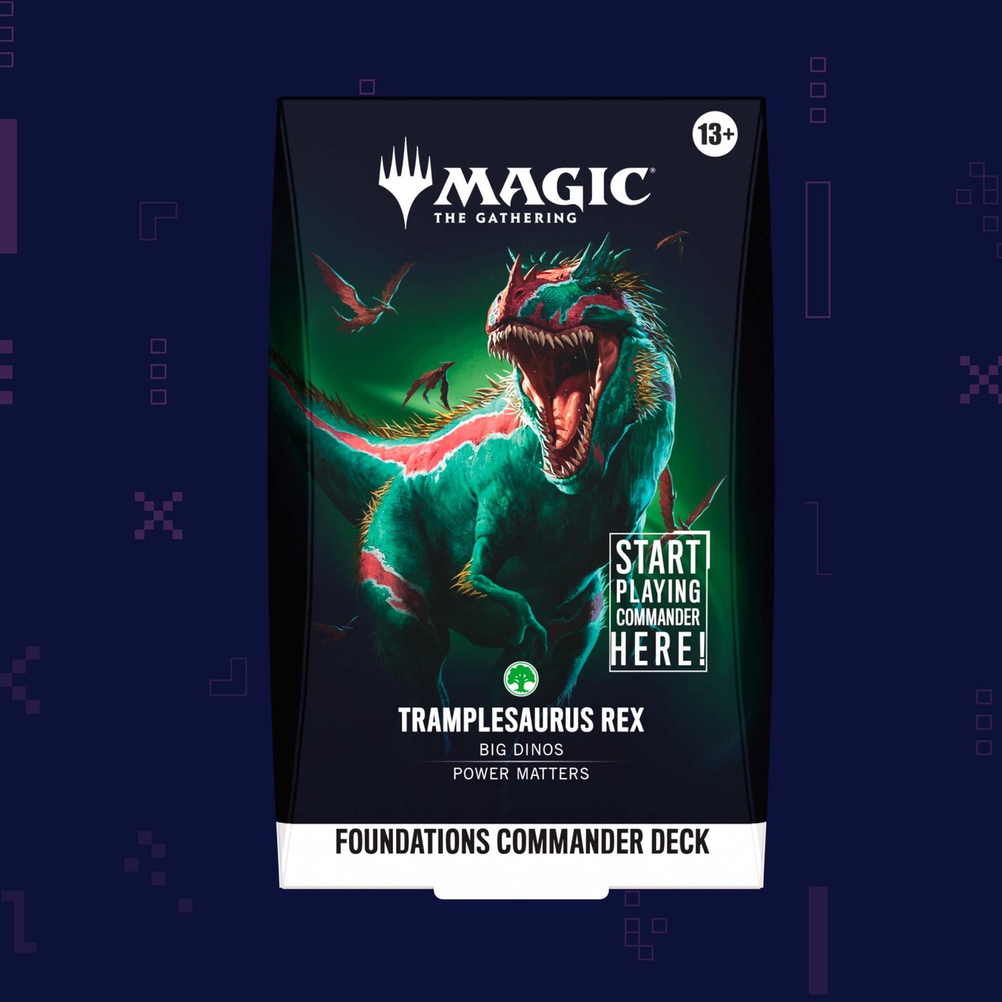 Magic: The Gathering - Foundations Commander Decks - Tramplesaurus Rex