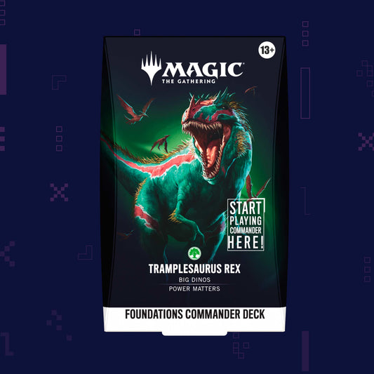 Magic: The Gathering - Foundations Commander Decks - Tramplesaurus Rex