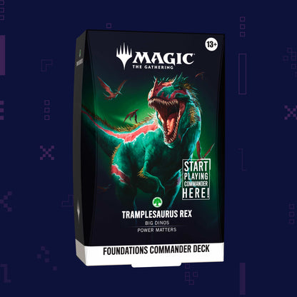 Magic: The Gathering - Foundations Commander Decks - Tramplesaurus Rex