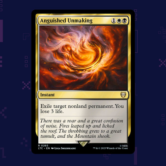 Magic the Gathering - Anguished Unmaking R 0265 LTC - Non Foil