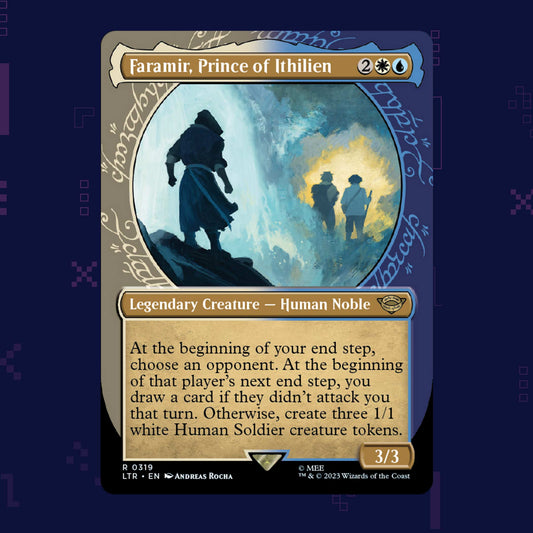 Magic the Gathering - Faramir, Prince of Ithilien R 0319 LTR - Showcase Non Foil