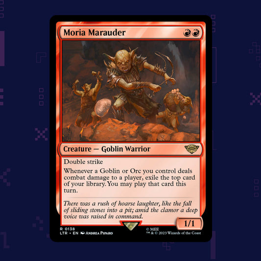 Magic the Gathering - Moria Marauder R 0138 LTR - Non Foil