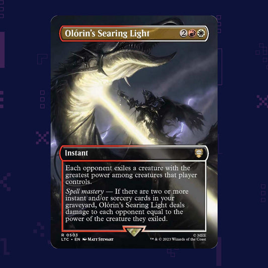 Magic the Gathering - Olorin's Searing Light R 0503 LTC - Scene Card Non Foil