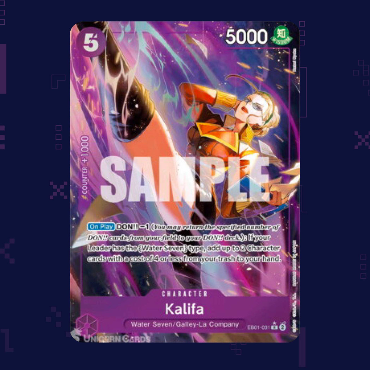 One Piece - Kalifa EB01-031 Foil