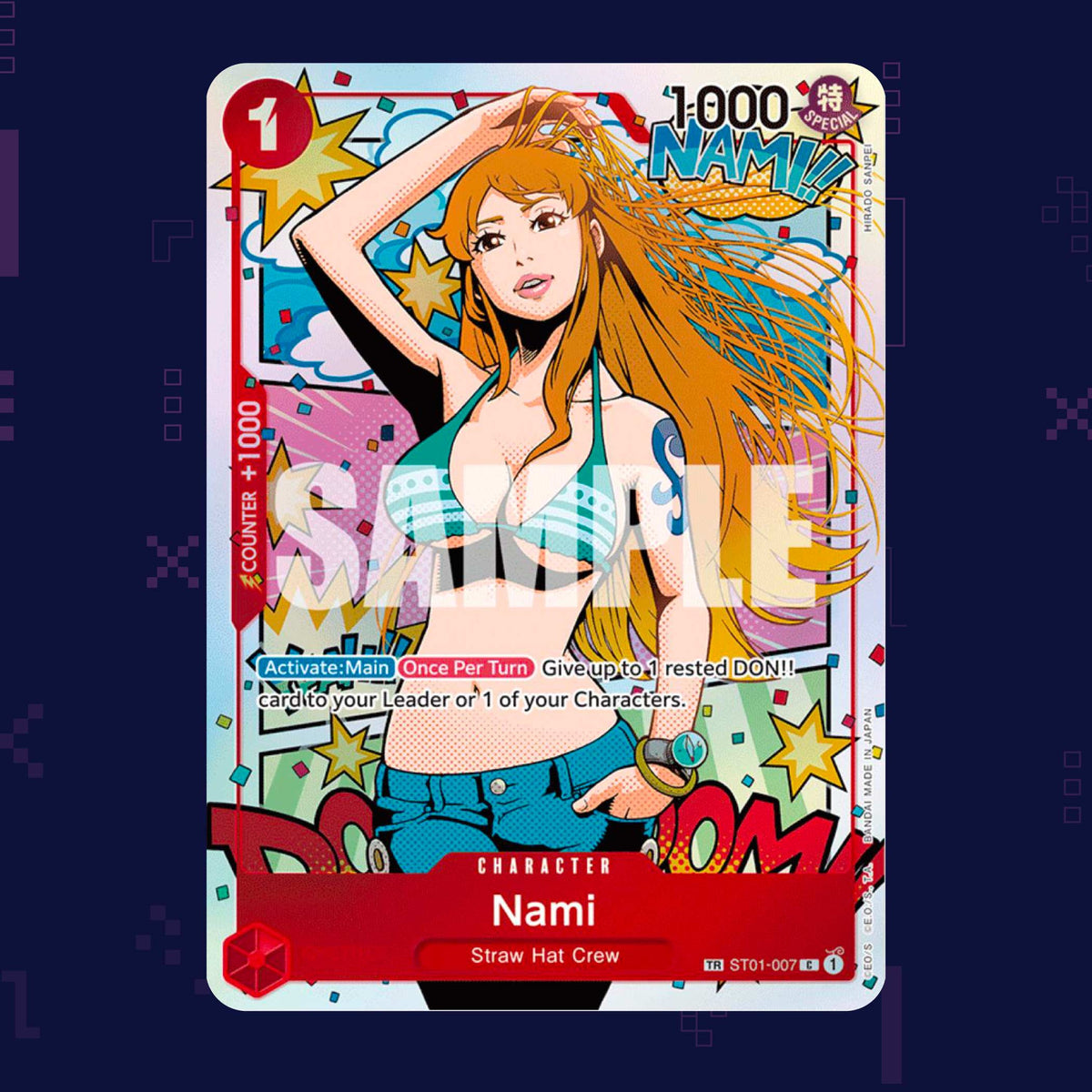 One Piece - Nami TR ST01-007 Foil