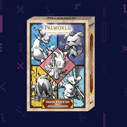 Palworld Official Card Game - Sleeve & Card Set Vol.1