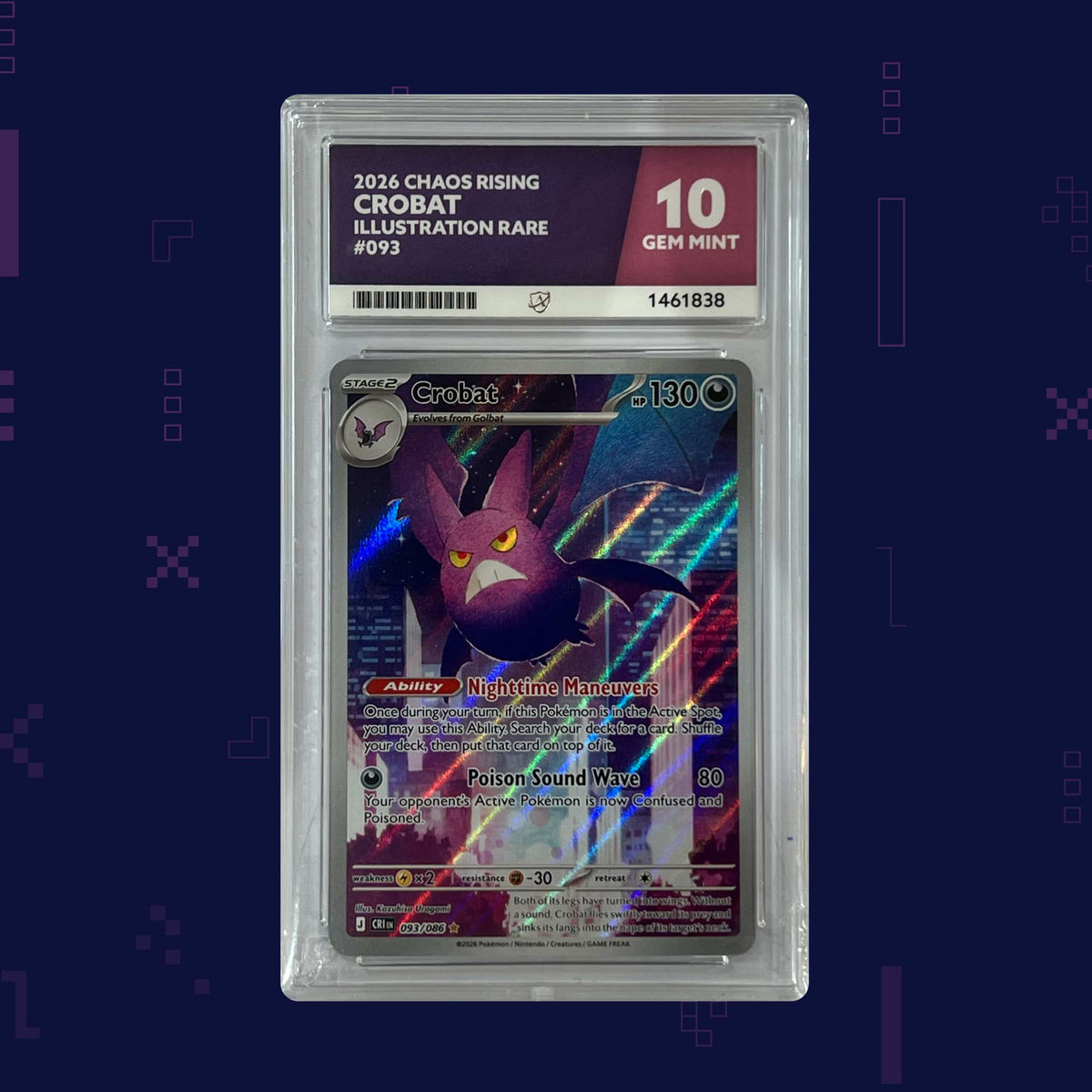 Pokémon - Crobat #093 Ace 10 (1461838)