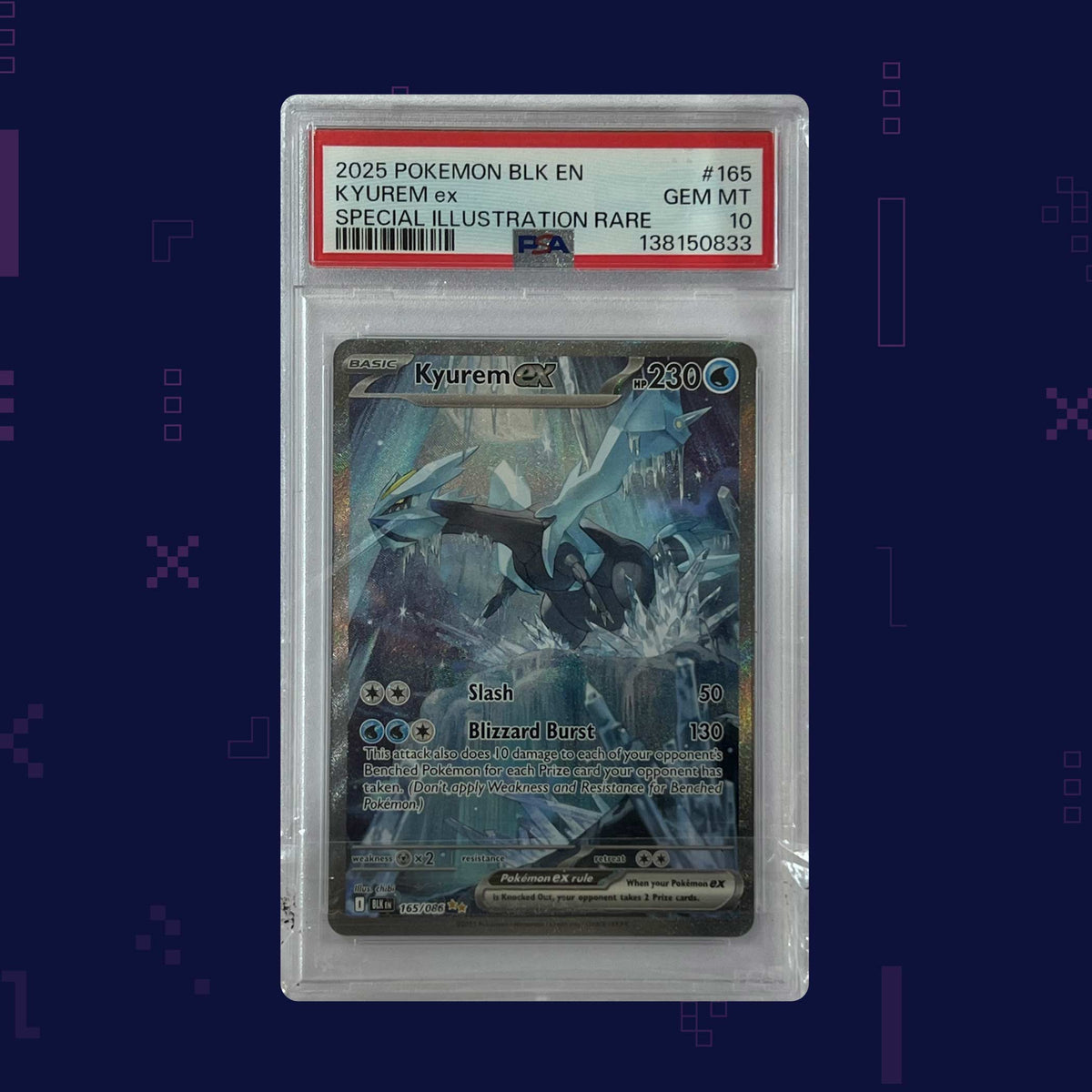 Pokémon - Kyurem EX #165 - PSA 10 (138150833)