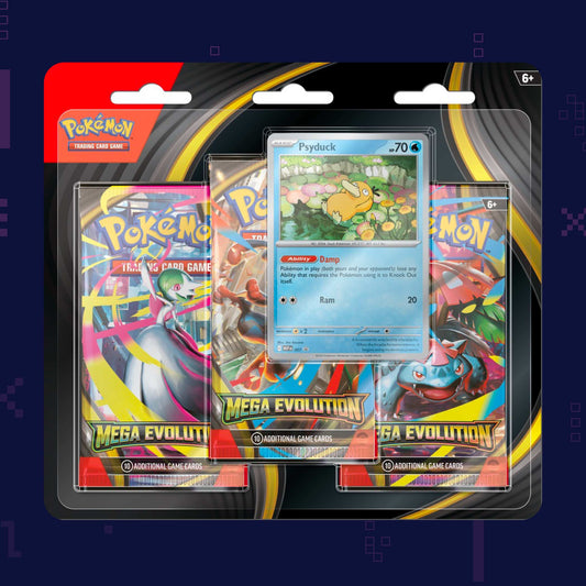 Pokémon - Mega Evolution 3 Pack Blister Psyduck