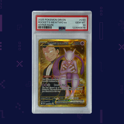 Pokémon - Mewtwo EX #240/182 English - PSA 10 (123540876)