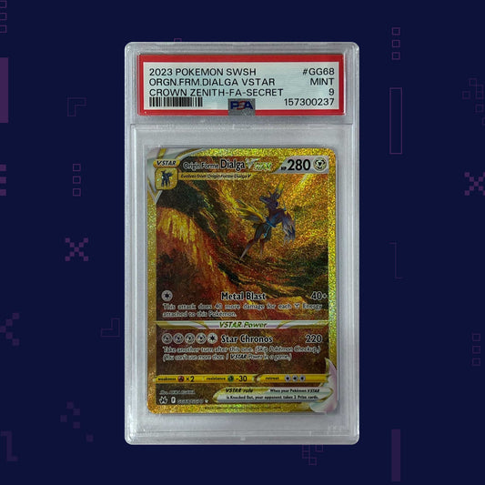 Pokémon - Origin Forme Dialga VStar #GG68/GG70 - PSA 9 (157300237)