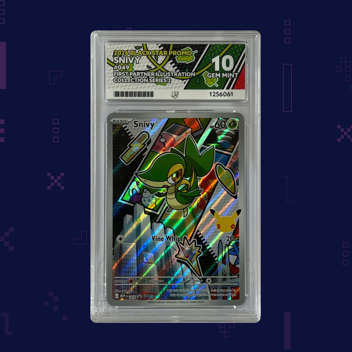 Pokémon - Snivy #049 English - ACE 10 (1256061)