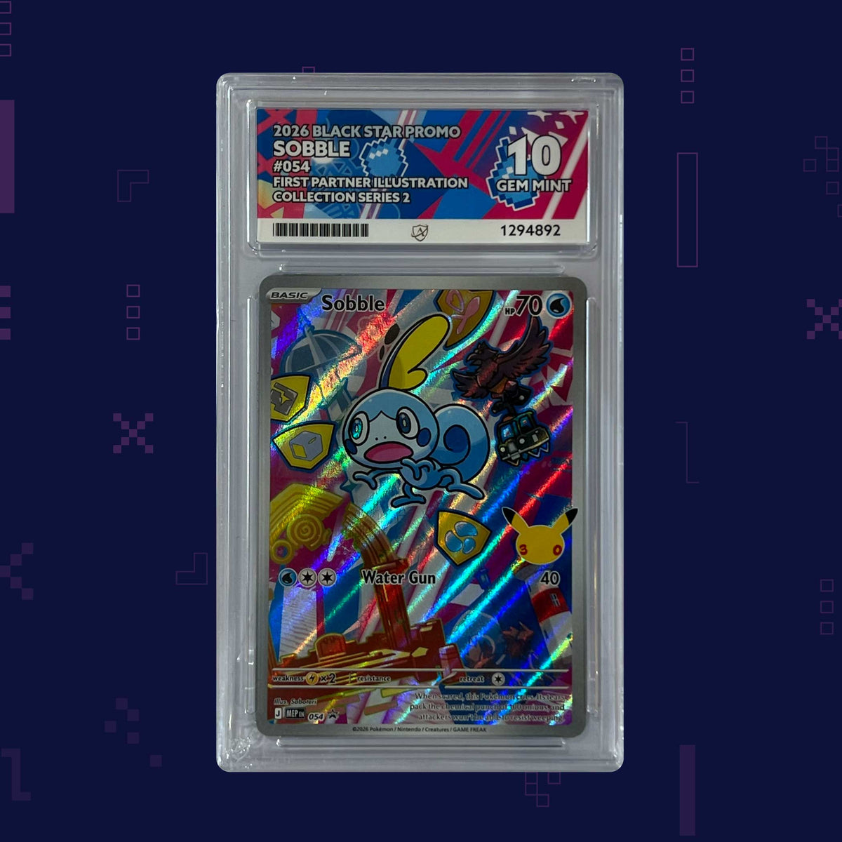 Pokémon - Sobble #054 English - ACE 10 (1294892)