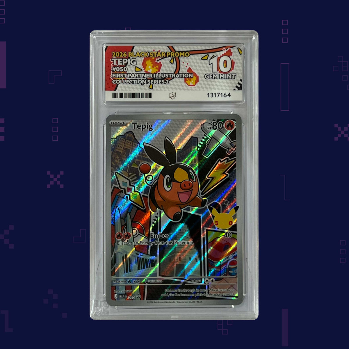 Pokémon - Tepig #050 - ACE 10 (131764)