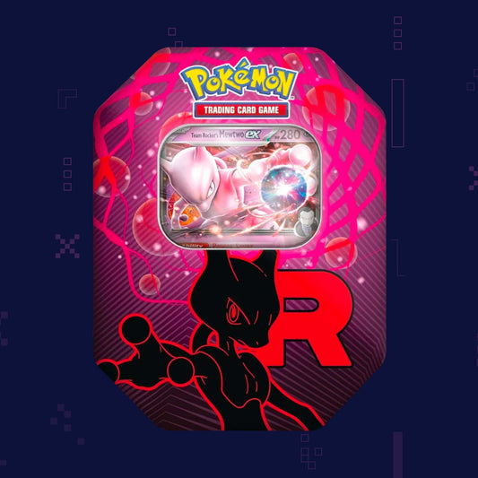 Pokémon TCG: Team Rocket Tin - Mewtew Ex