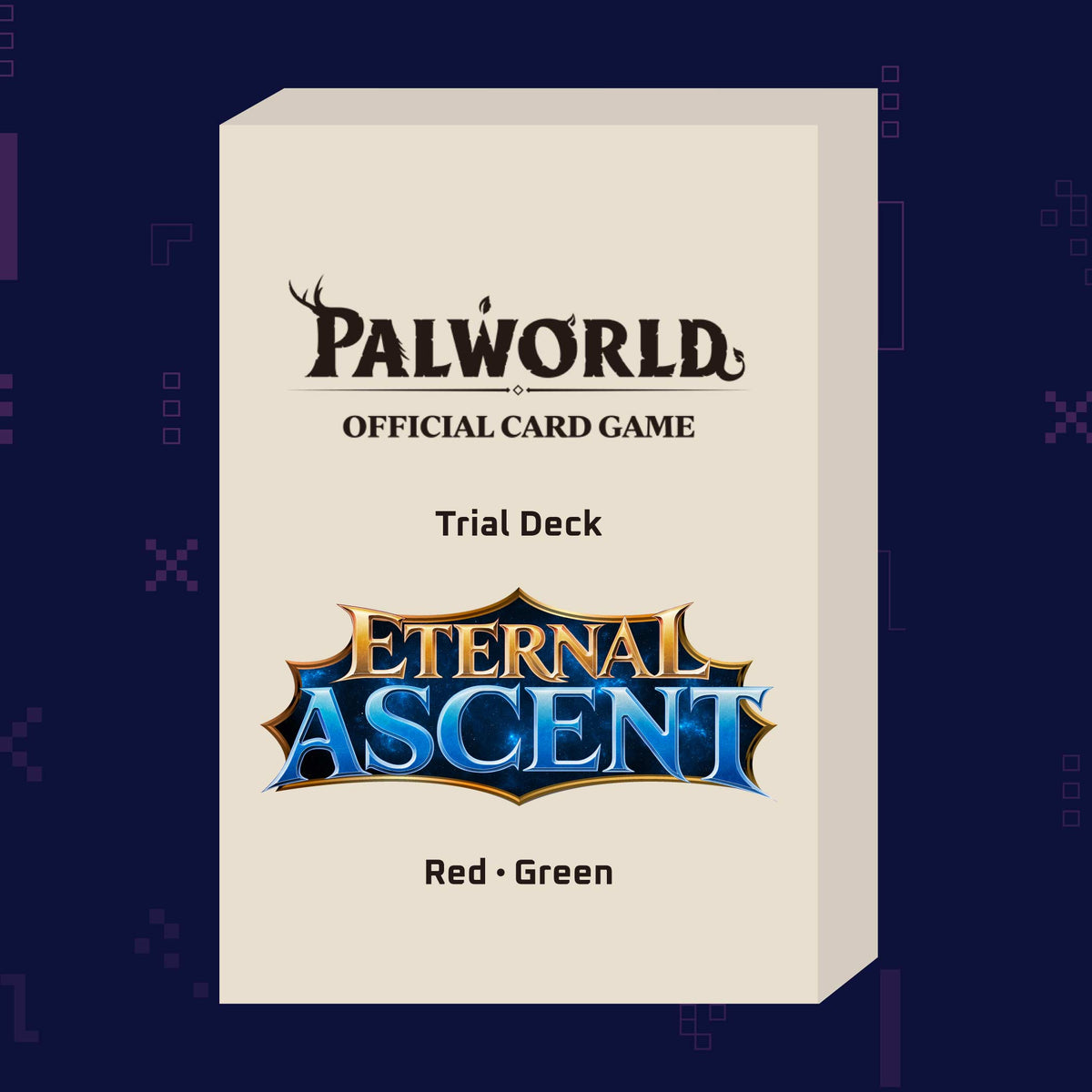 Palworld Official Card Game - Eternal Ascent Red/Green Trial Deck