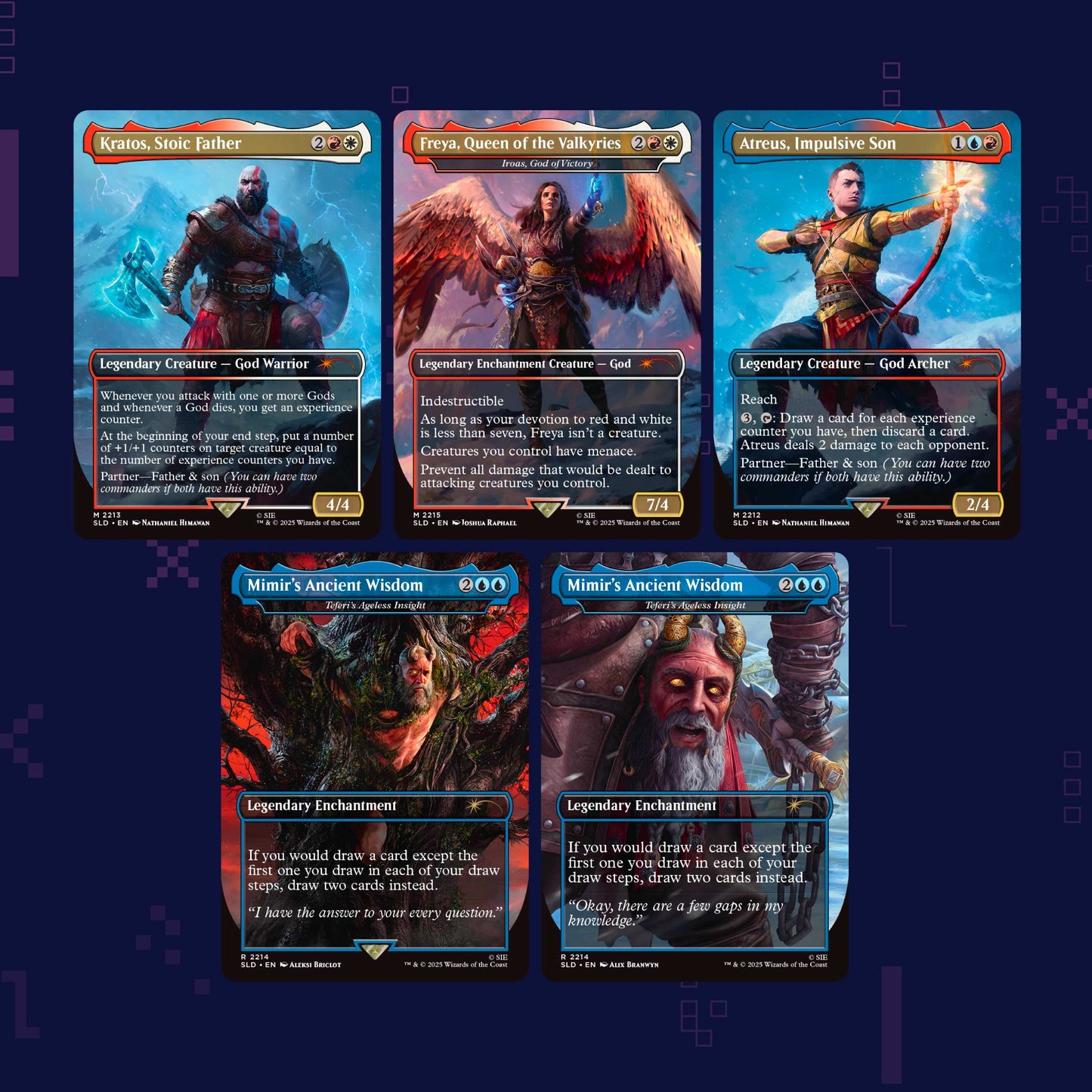 Magic The Gathering - Secret Lair x God of War Norse