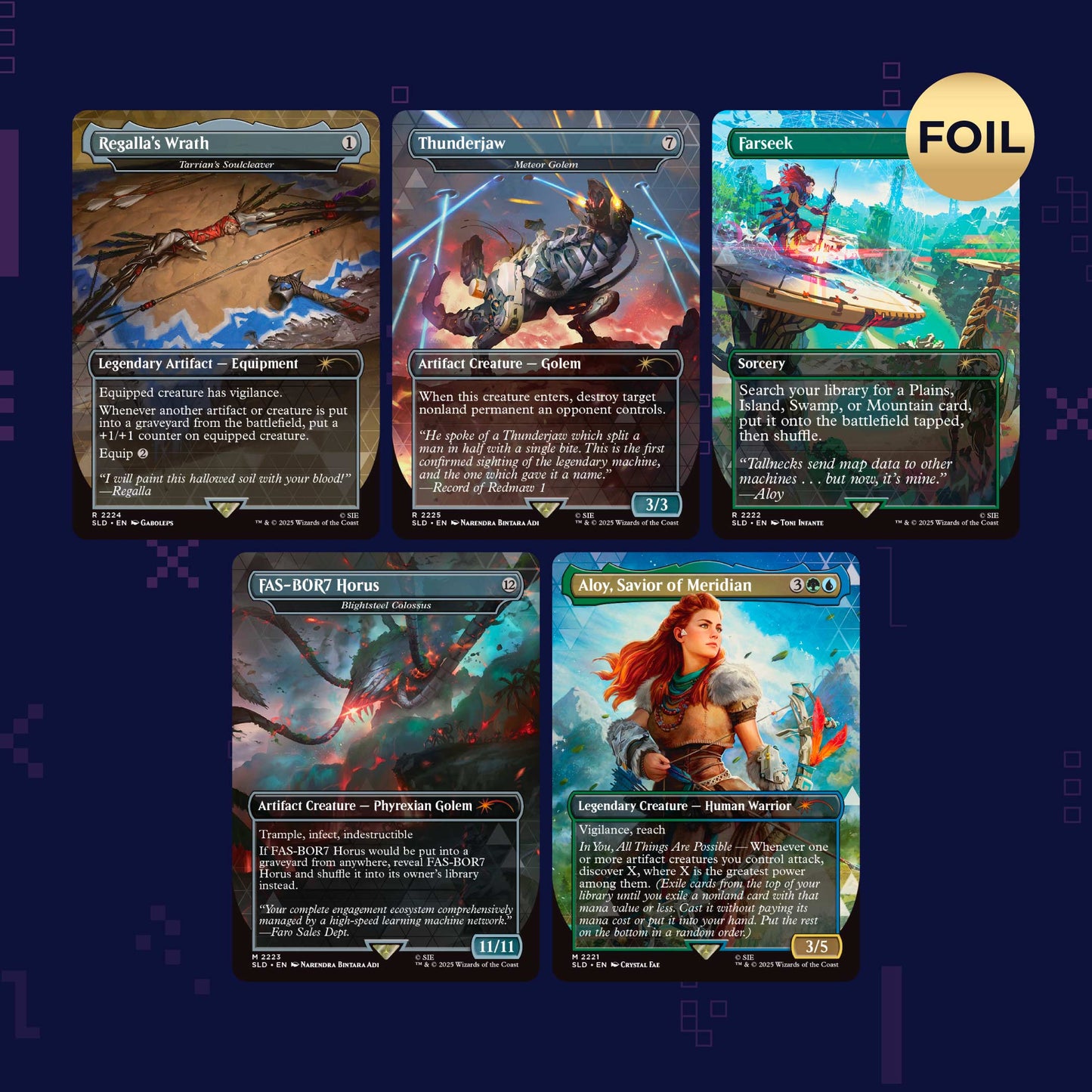 Magic The Gathering - Secret Lair x Horizon: Into the Forbidden West - FOIL