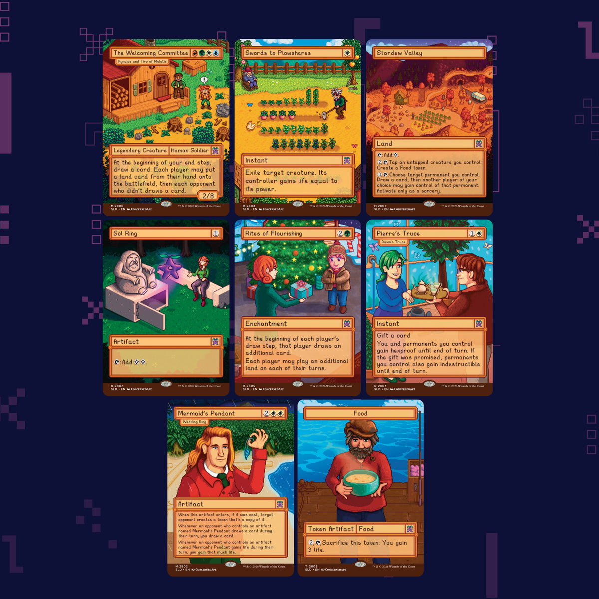 Magic: The Gathering - Secret Lair x Stardew Valley: Welcome to Stardew Valley
