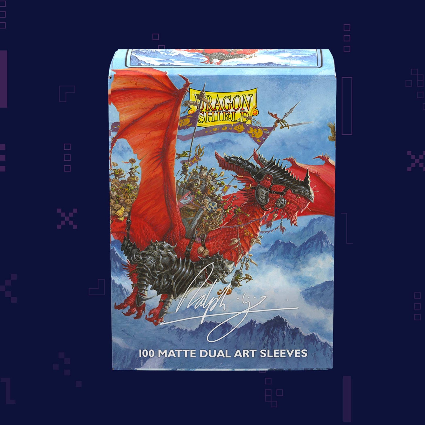Dragon Shield - Matte Dual Art - Signature Series - Standard Size Sleeves 100pk - The Raid