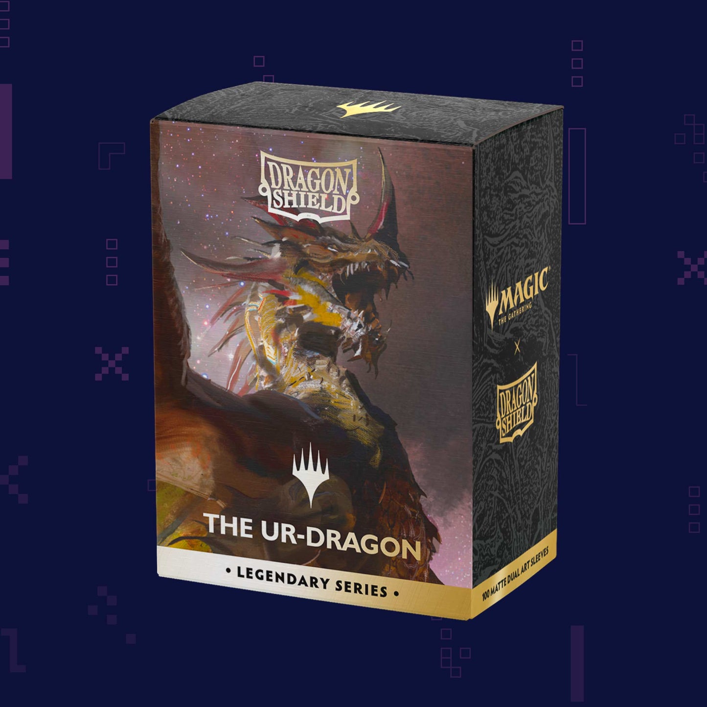 Dragon Shield - Dual Matte Art Standard Size Sleeves 100pk - Magic: The Gathering Legendary Series The Ur-Dragon