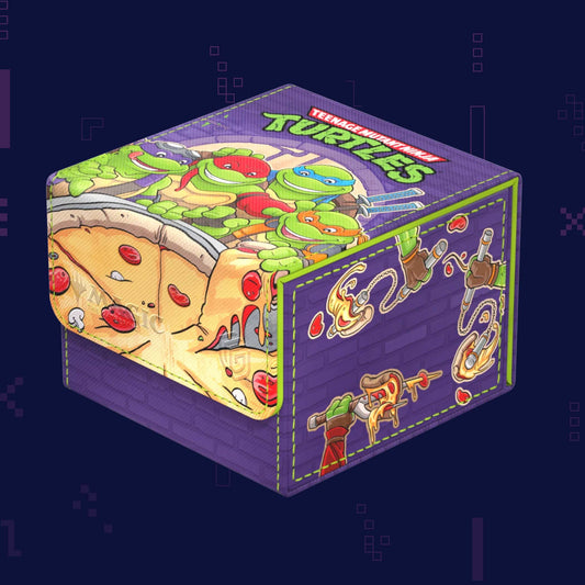 Ultimate Guard - Sidewinder 133+ Xenoskin Deck Box - Magic: The Gathering - Teenage Mutant Ninja Turtles - Pizza Box
