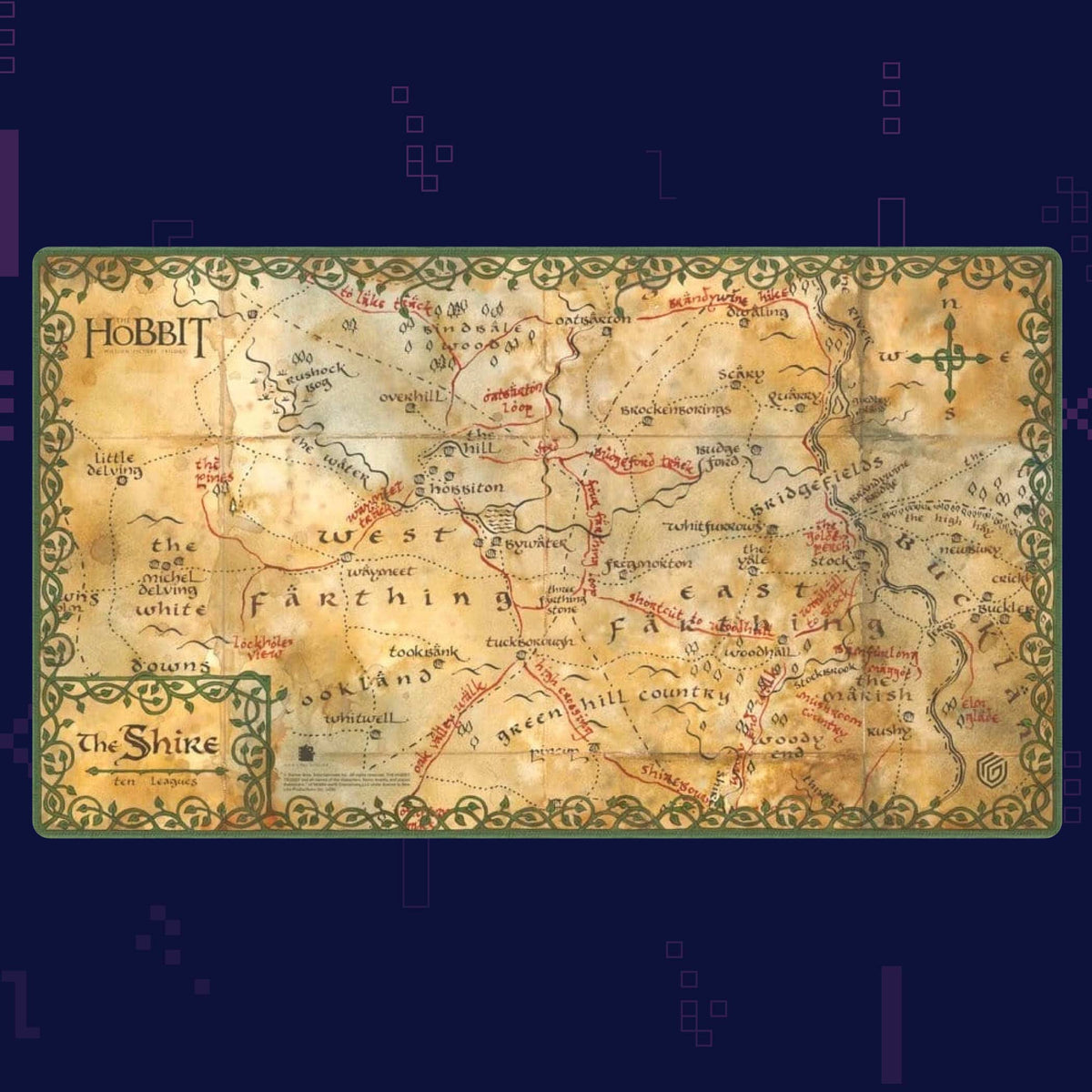Ultimate Guard Playmat The Hobbit - The Shire