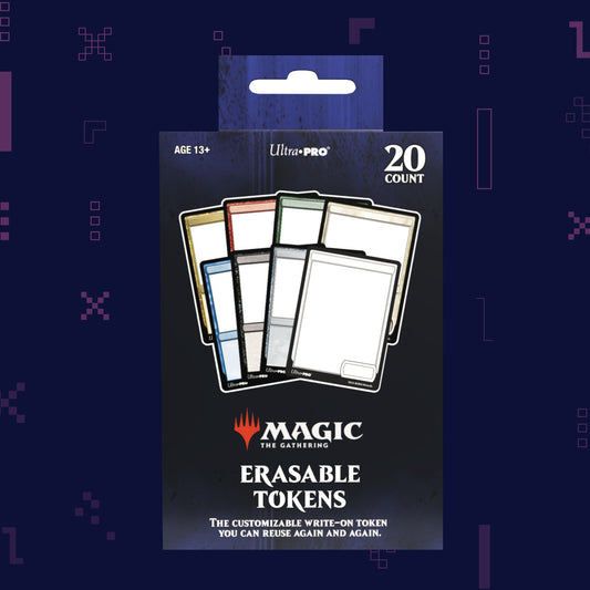 Ultra Pro - Magic: The Gathering - Erasable Tokens (20 Pack)