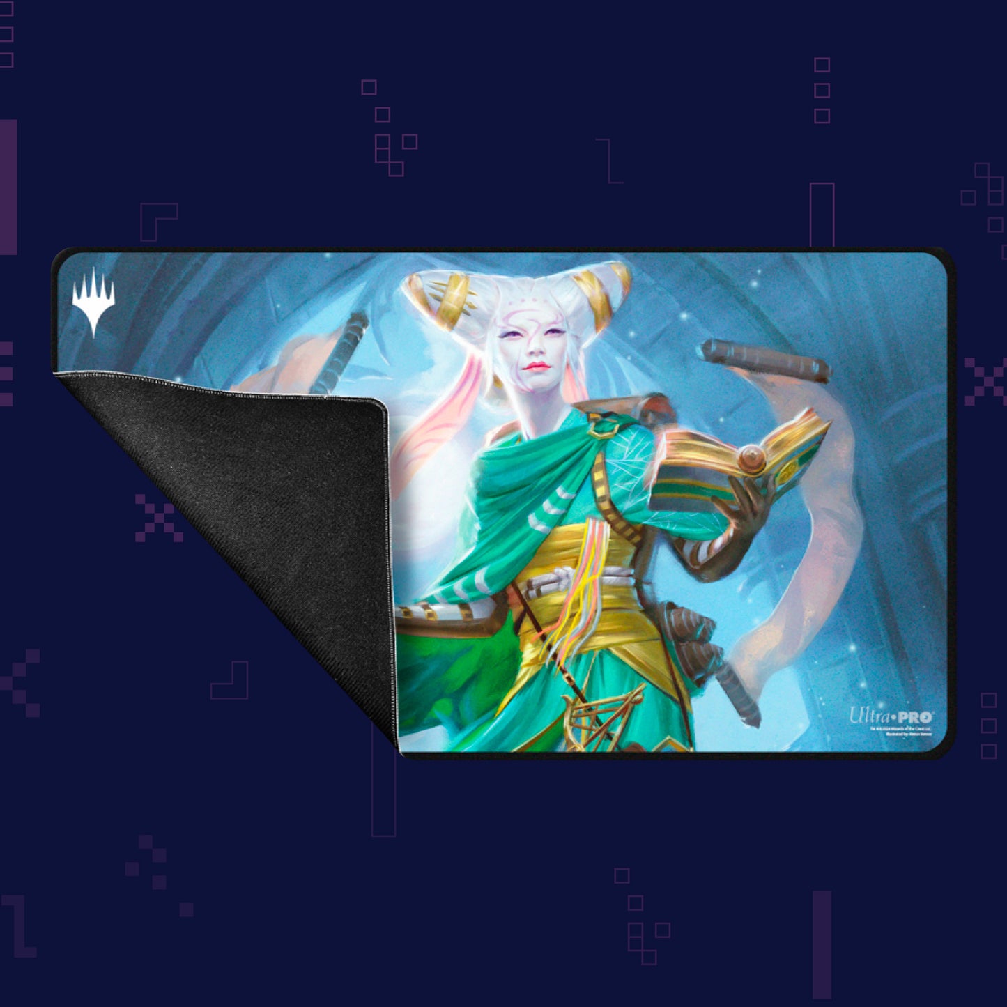 Ultra Pro - Magic: The Gathering - Innistrad Remastered - Black Stitched - Tamiyo, Field Researcher