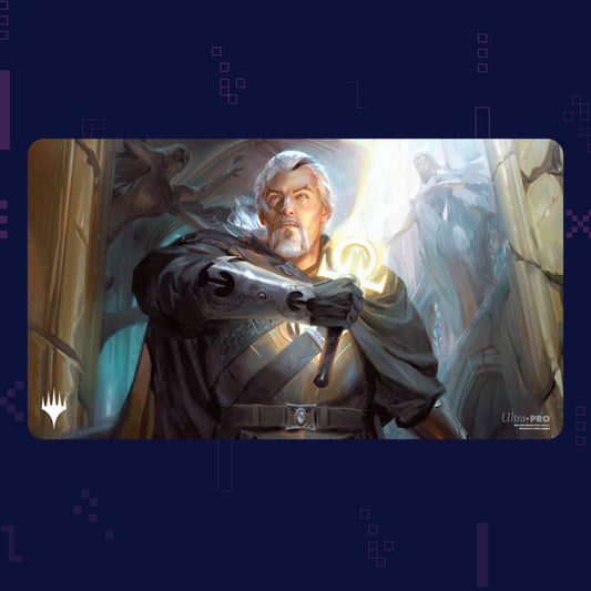 Ultra Pro - Magic: The Gathering - Innistrad Remastered - Playmat - Rare White - Odric, Lunarch Marshal