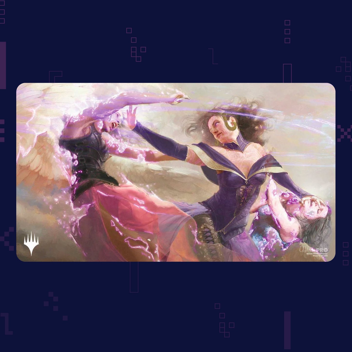 Ultra Pro - Magic: The Gathering - Innistrad Remastered - Playmat - Uncommon Black Killing Wave