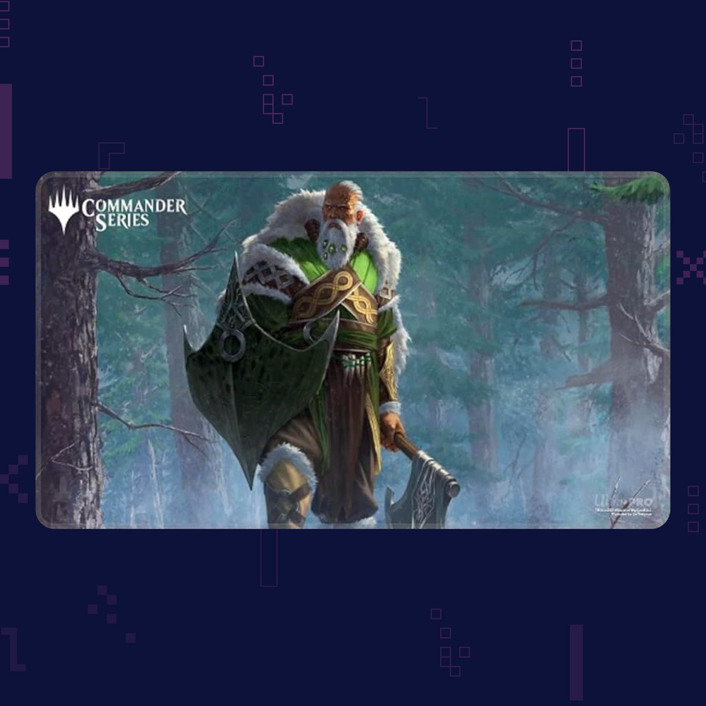 Ultra Pro - Magic: The Gathering - Mono Coloured Stitched Edge Playmat - Fynn The Fangbearer