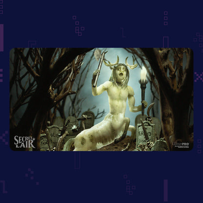 Ultra Pro - Magic: The Gathering - Secret Lair Diabolical Dioramas Playmat - Karador, Ghost Chieftain