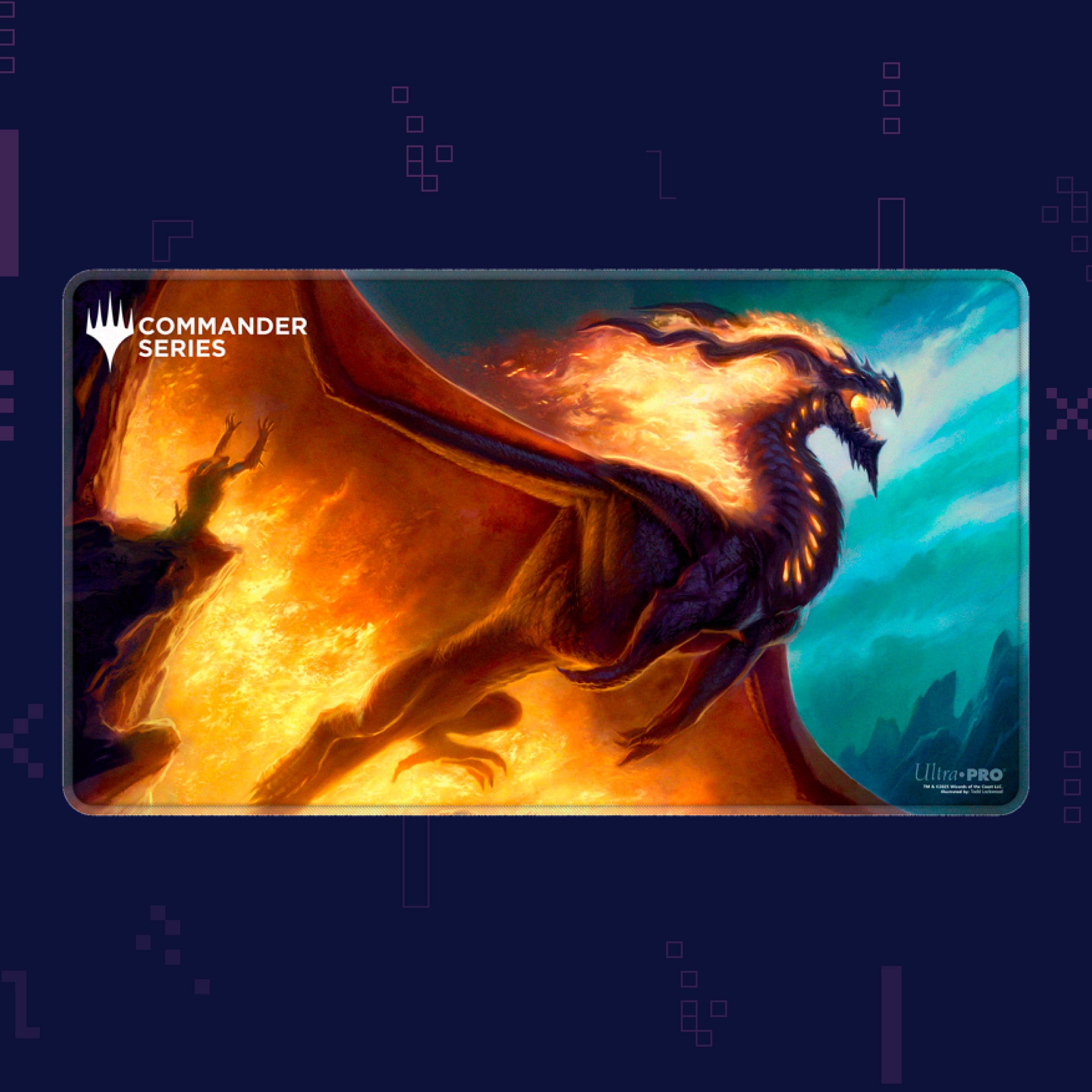 Ultra Pro - Magic The Gathering - Stitched Edge Playmat - Commander Se ...