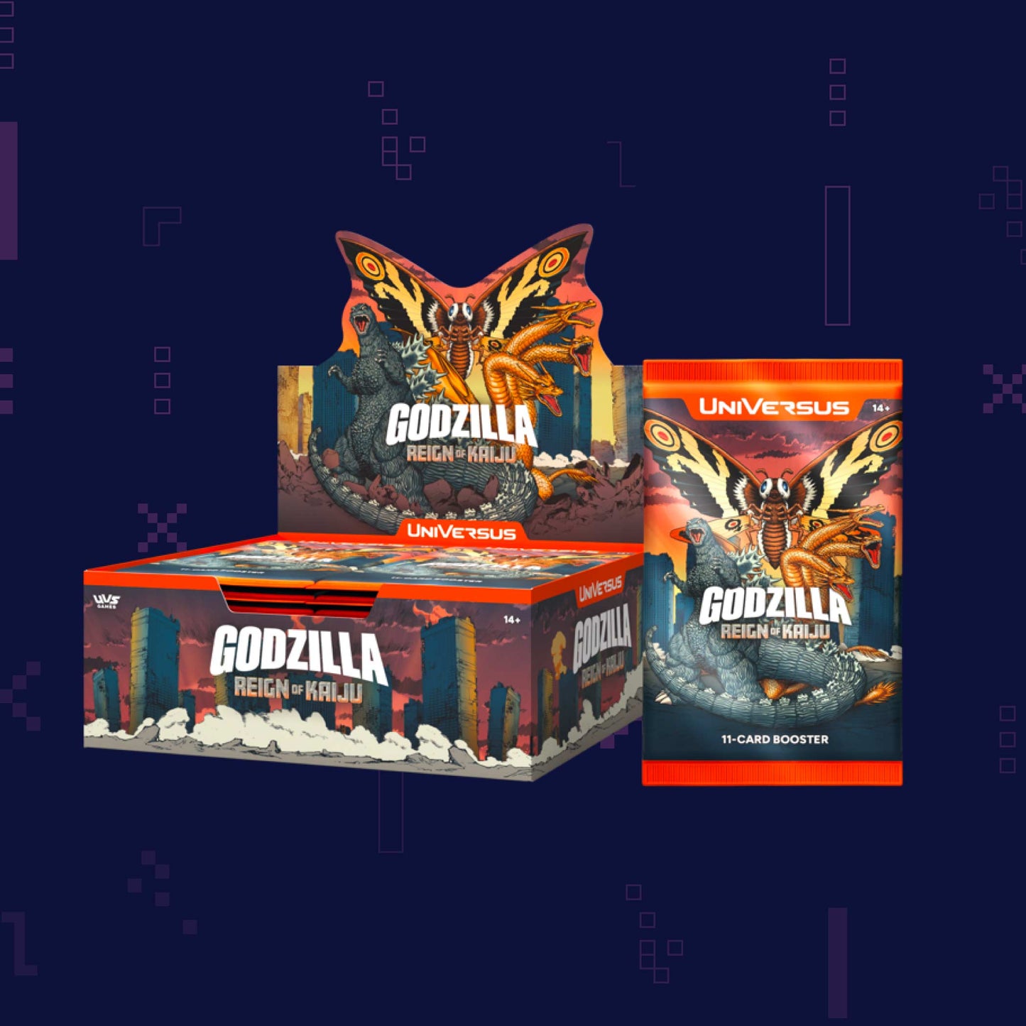 Universus CCG - Godzilla: Reign of Kaiju Booster Box